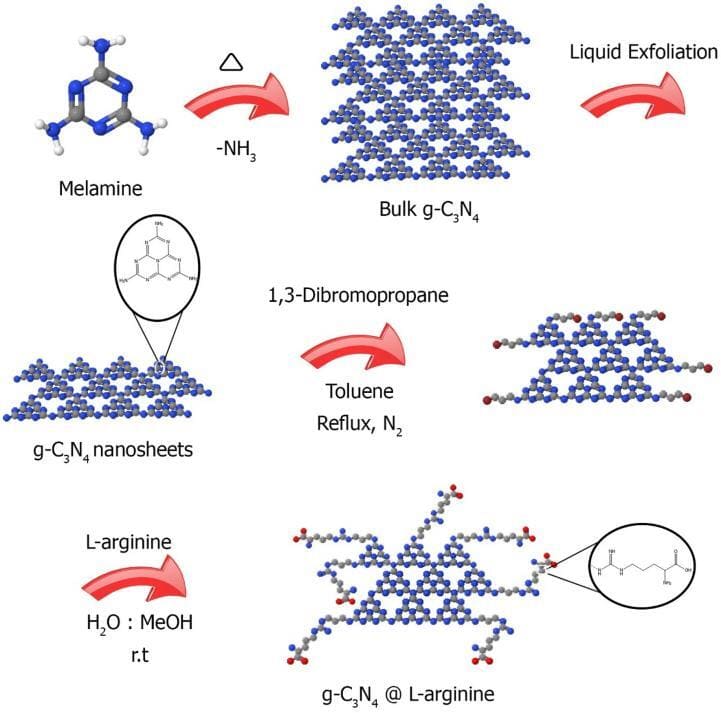 Preparation of Graphitic Carbon Nitride Supported l-Arginine as a Highly Efficient and Recyclable Catalyst