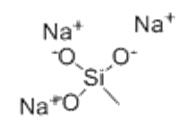 The Structure of Sodium Methylsiliconate